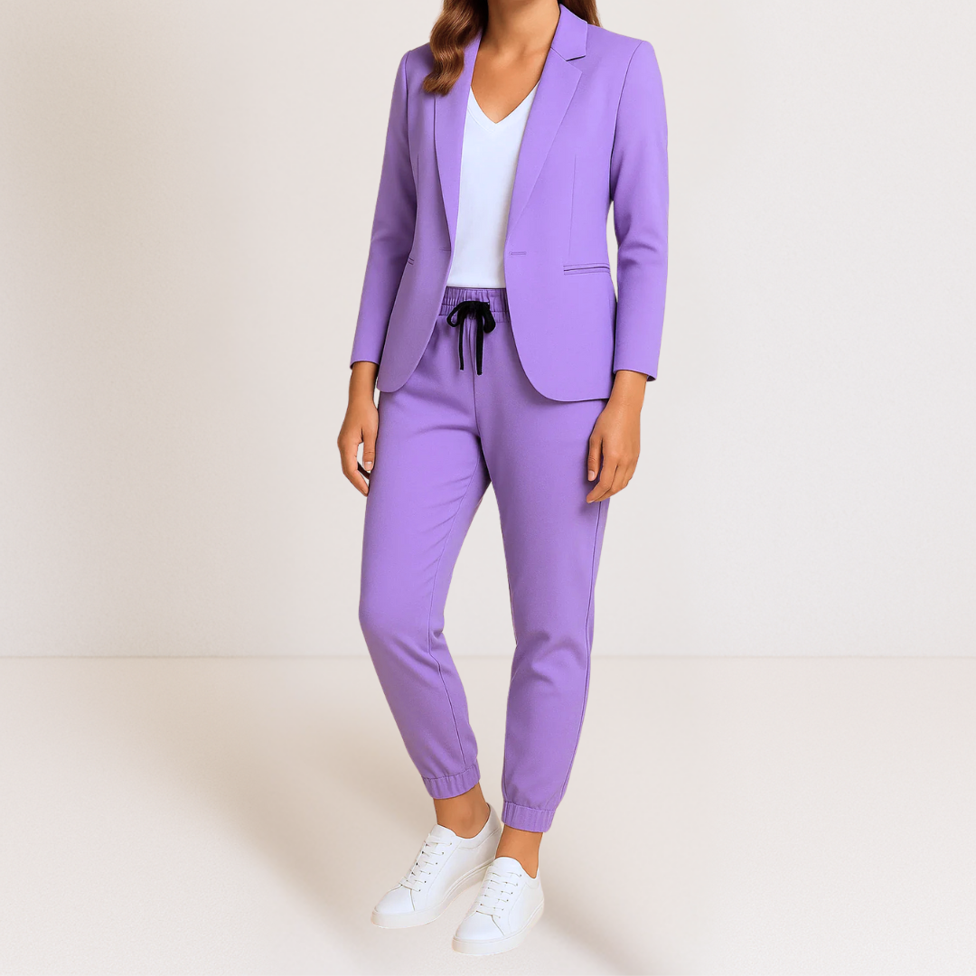 Lorena | Elegantni casual komplet sa sakoom i hlačama