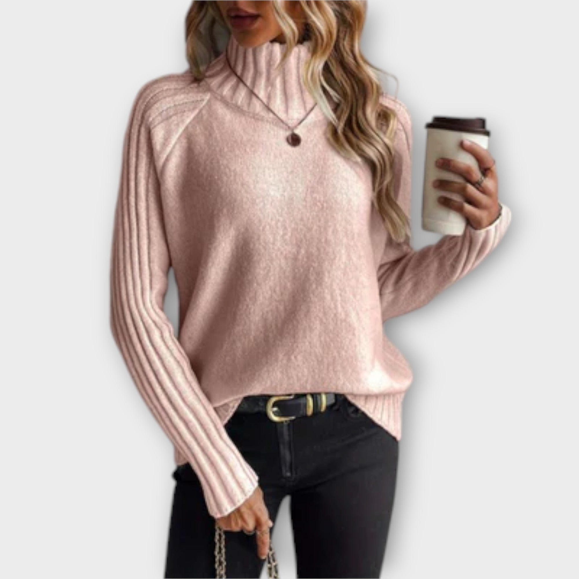 Hannah™ | Elegantni Pleteni Pulover