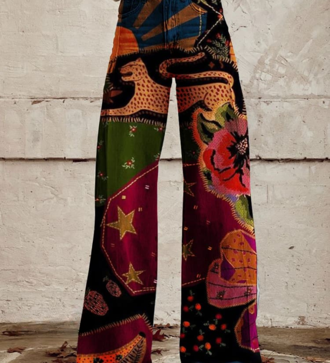 Léna - Boho Chic Hlače