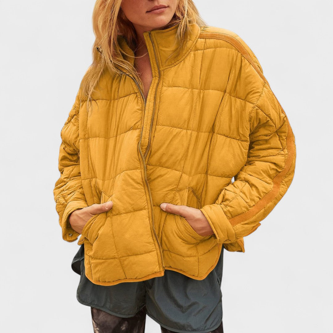 Aurora – Lagana kompaktna zip puffer jakna