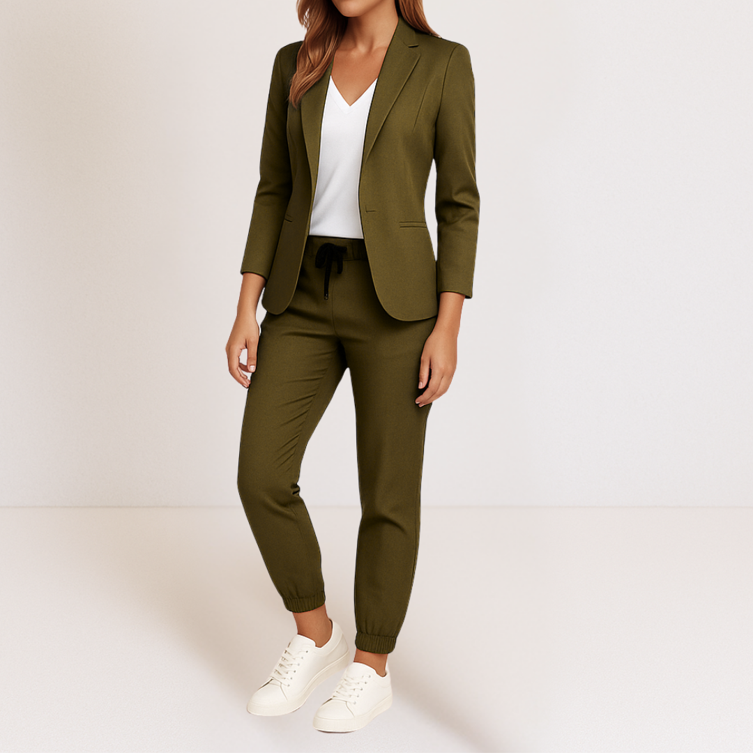 Lorena | Elegantni casual komplet sa sakoom i hlačama