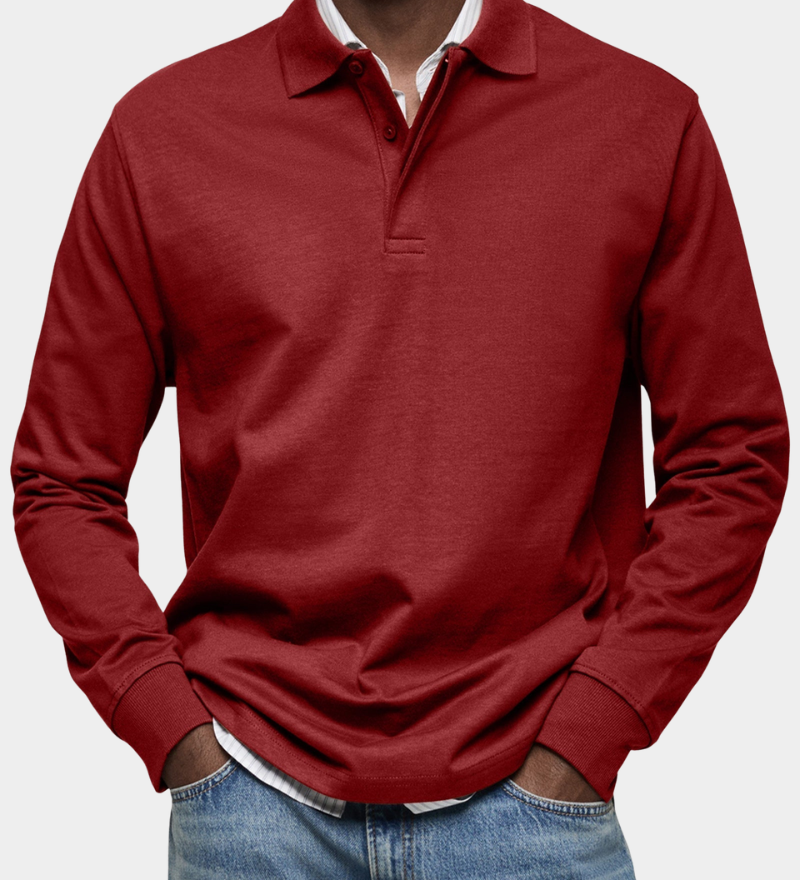 Leonard™ | Klasična Polo Majica Dugih Rukava