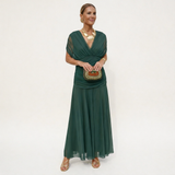 Elirena™ – Duga elegantna haljina s V-izrezom