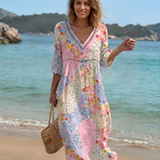 CLARA | CVJETNA PATCHWORK HALJINA