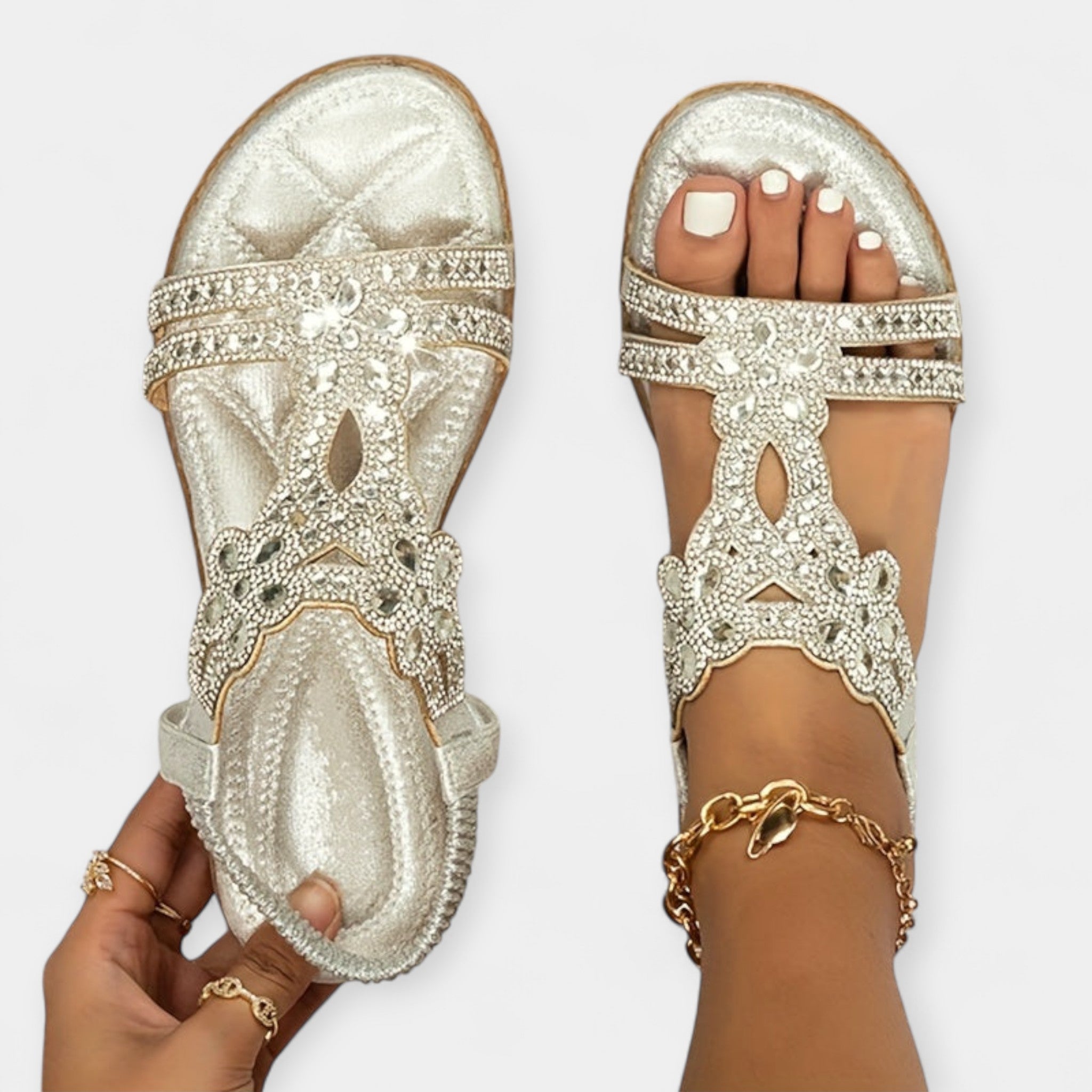 Boho ortopedske sandale