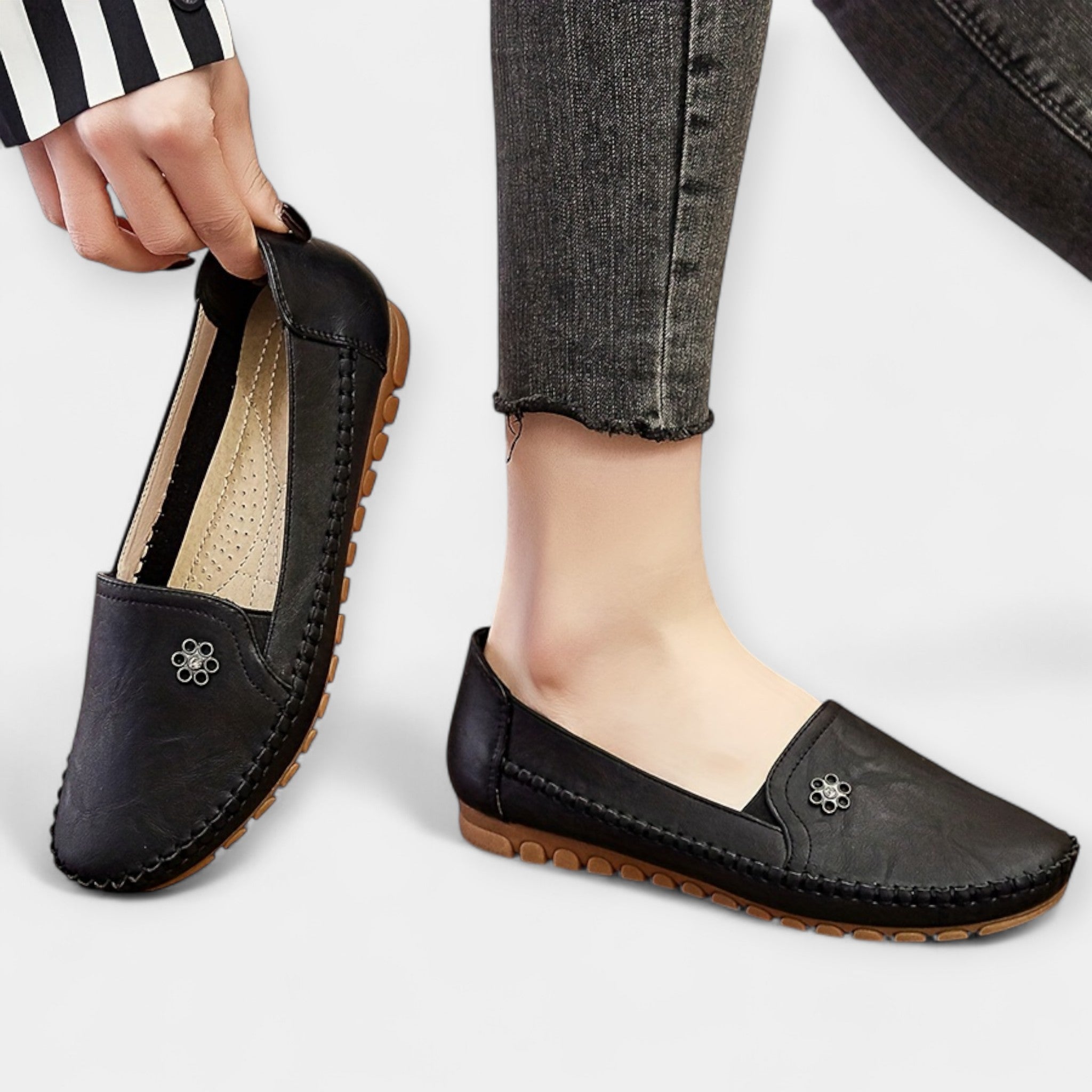 Udobne slip-on cipele s mekanom potplatom