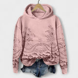 Grace – Vintage Hoodie s cvjetnim uzorkom